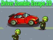Spel Bestuurder Zombie Ontsnapping 2D online
