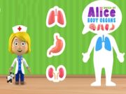 Spel Wereld van Alice's Lichaamsorganen online