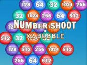 Spel Nummer Schieten x 2 bubbel online