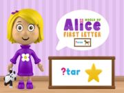Spel Wereld van Alice Eerste Letter online Spel Wereld van Alice Eerste Letter online