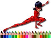Spel Terug naar school: lieveheersbeestje kleuren online Spel Terug naar school: lieveheersbeestje kleuren online