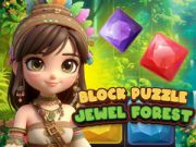 Spel Blok Puzzel Sieraad Bos online