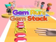 Spel Edelsteen Run: Edelsteen Stapel online