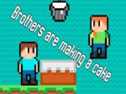Spel Broers zijn een taart aan het maken online