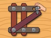 Spel Houten Noten Meester: Schroefpuzzel online Spel Houten Noten Meester: Schroefpuzzel online