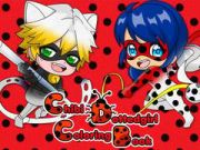 Spel Chibi Gestipte Meisje Kleurenboek online Spel Chibi Gestipte Meisje Kleurenboek online