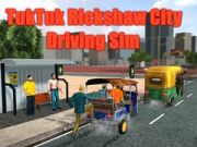 Spel TukTuk Rickshaw Stad Rij Sim online