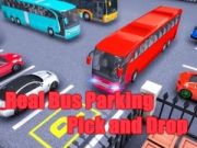 Spel Echte Bus Parkeren Oppakken en Afzetten online Spel Echte Bus Parkeren Oppakken en Afzetten online