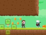 Spel Ninja tegen Zombie Aanval online Spel Ninja tegen Zombie Aanval online