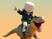 Spel Stickman. Dinosaurus Arena online