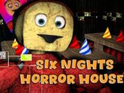 Spel Zes Nachten in het Horrorhuis online Spel Zes Nachten in het Horrorhuis online