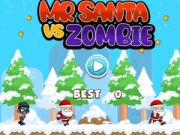 Spel Mister Kerstman tegen Zombie online