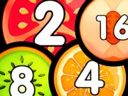 Spel Samenvoegen Balls Shooter 2048 Verbind fruit online