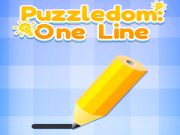 Spel Puzzledom: één lijn online