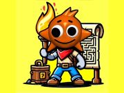 Spel Sprunki fakkelshool online