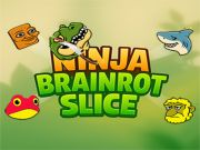 Spel Ninja Brainrot Slice online