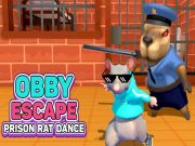 Spel Obby Escape: Prison Rat Dance online