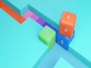 Spel Maze Cube 2048 online