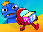 Spel Verstopend blauw monster online