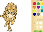 Spel Wilde dieren kleurboek online