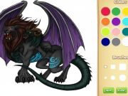 Spel Dragon Chimera kleurboek online