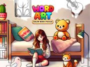 Spel Word Art: Color Book Puzzle online