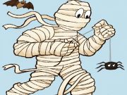 Spel Mummie kleurboek online