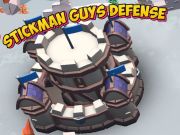 Spel Stickman Guys Defense online