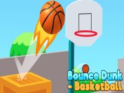 Spel Bounce dunk basketbal online