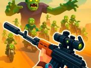 Spel Zombie Road: Shooter met vernietiging online