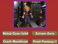 Spel Nostalgische PlayStation1-quiz online Spel Nostalgische PlayStation1-quiz online