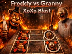 Spel Freddy versus oma XoXo Blast online