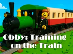 Spel Obby: Trainen in de trein online