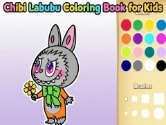 Spel Chibi Labubu kleurboek voor kinderen online