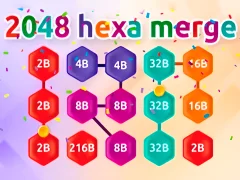 Spel 2048 Hex-keten samenvoegen online