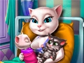 Spel De geboorte van Angela's tweelingen online Spel De geboorte van Angela's tweelingen online