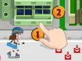 Spel Meisje op rolschaatsen: Bloemenkracht online