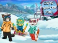 Spel Katten Winterplezier online Spel Katten Winterplezier online