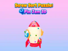 Spel Schroef sorteren puzzel: pin jam 3D online