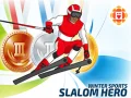 Spel Winter Sporten: Slalomheld online