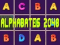 Spel Alfabets 2048 online
