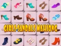 Spel Meisjes Sandalen Mahjong online