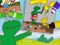Spel Kikker Kleurplaat online