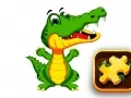 Spel Alligator Puzzel online Spel Alligator Puzzel online