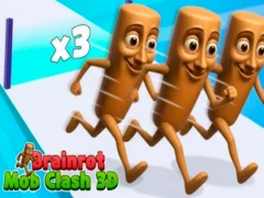 Spel Brainrot Mob Clash 3D online