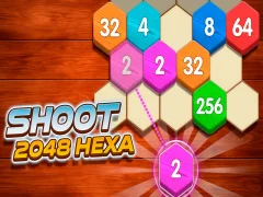 Spel Schiet op 2048 Hexa online