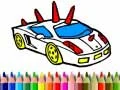 Spel Terug naar school: GTA Auto's Kleurplaat online Spel Terug naar school: GTA Auto's Kleurplaat online