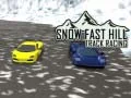 Spel Sneeuw Snelle Heuvel: Track Racing online