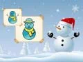Spel Blije Sneeuwman Kleuren online