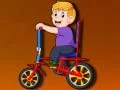 Spel Cartoon Fiets Puzzel online